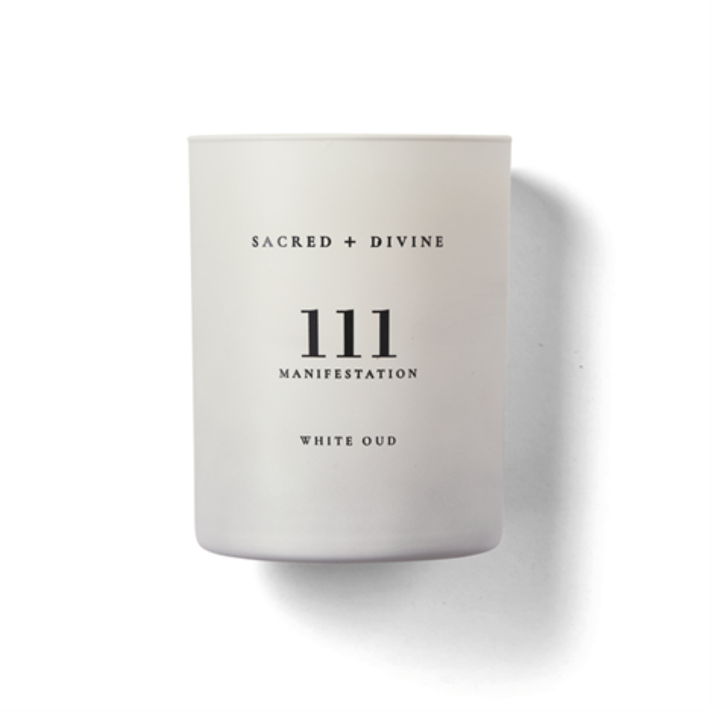 Sacred + Divine Angel Number Candle