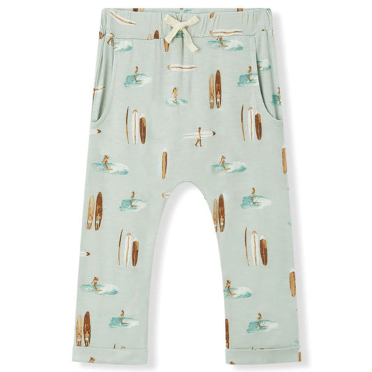 Milkbarn Vintage Surf Bamboo Baby Jogger Pants