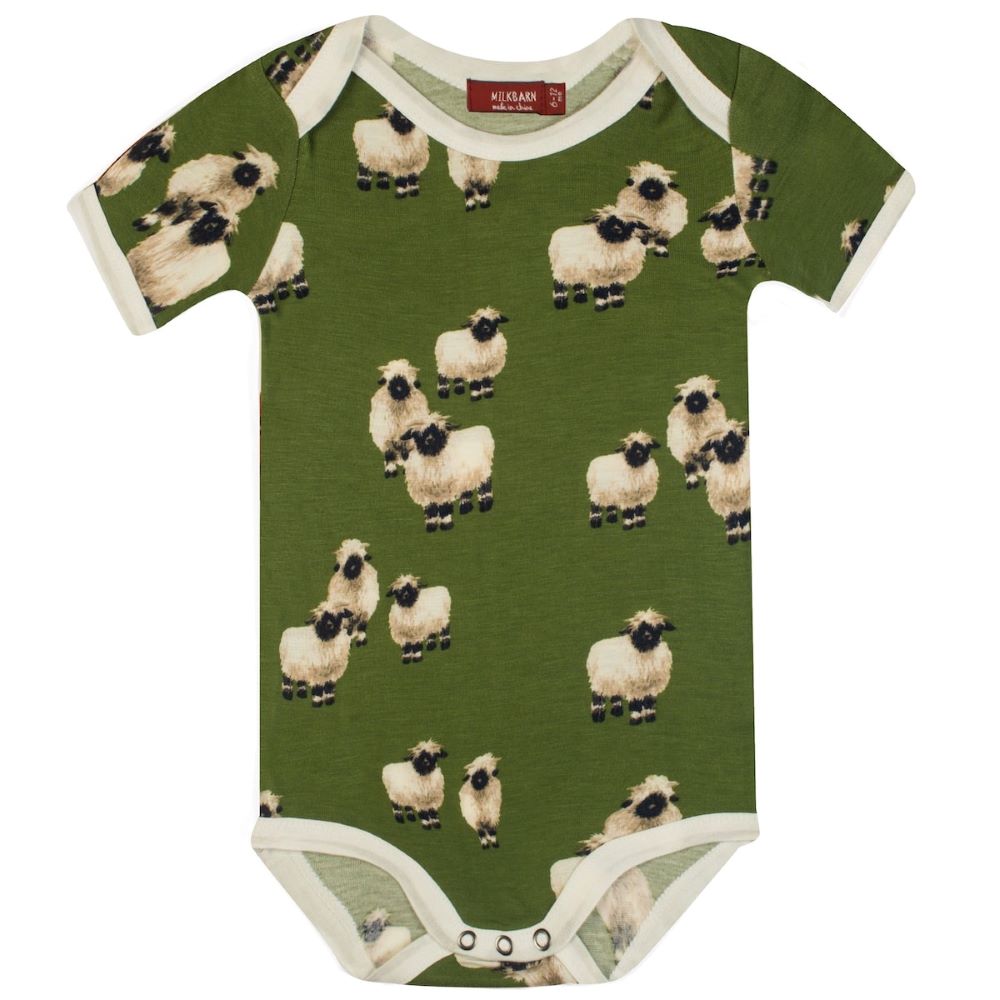 Milkbarn Bamboo Short Sleeve One Piece