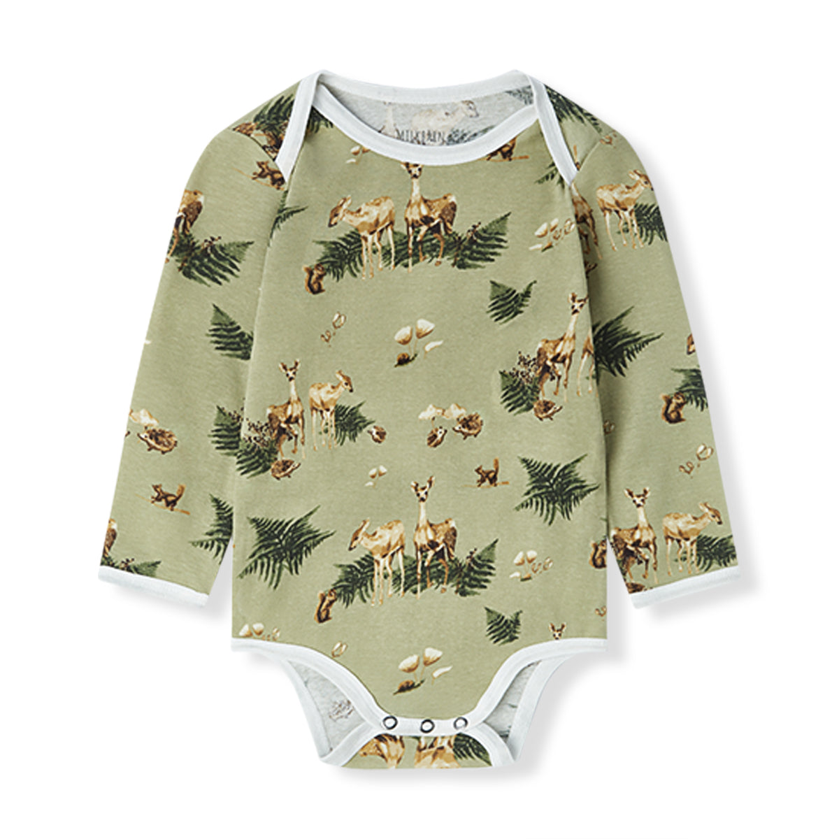 Milkbarn Organic Cotton Long Sleeve One Piece