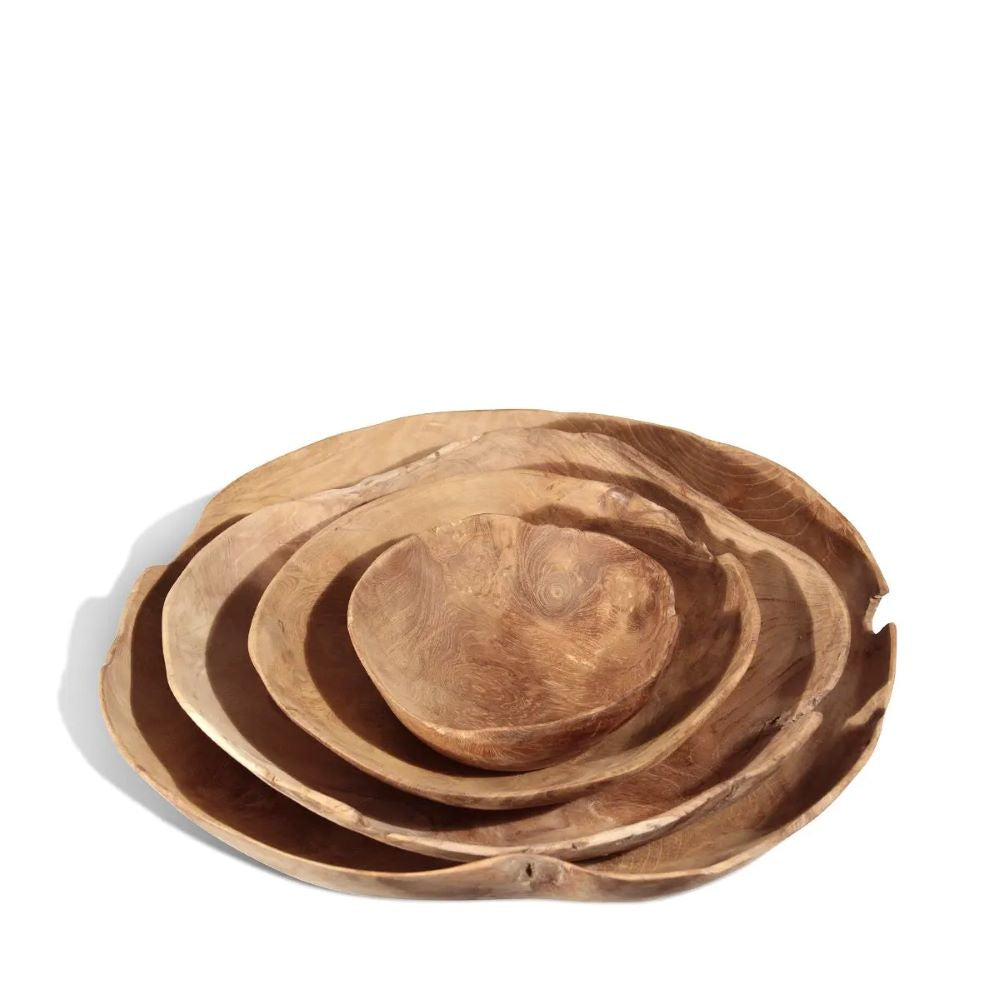Montes Doggett Natural Organic Tray with Live Edge, Gaps & Crevices