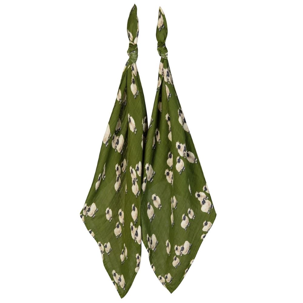 Milkbarn Bamboo Muslin Burp Cloths Set