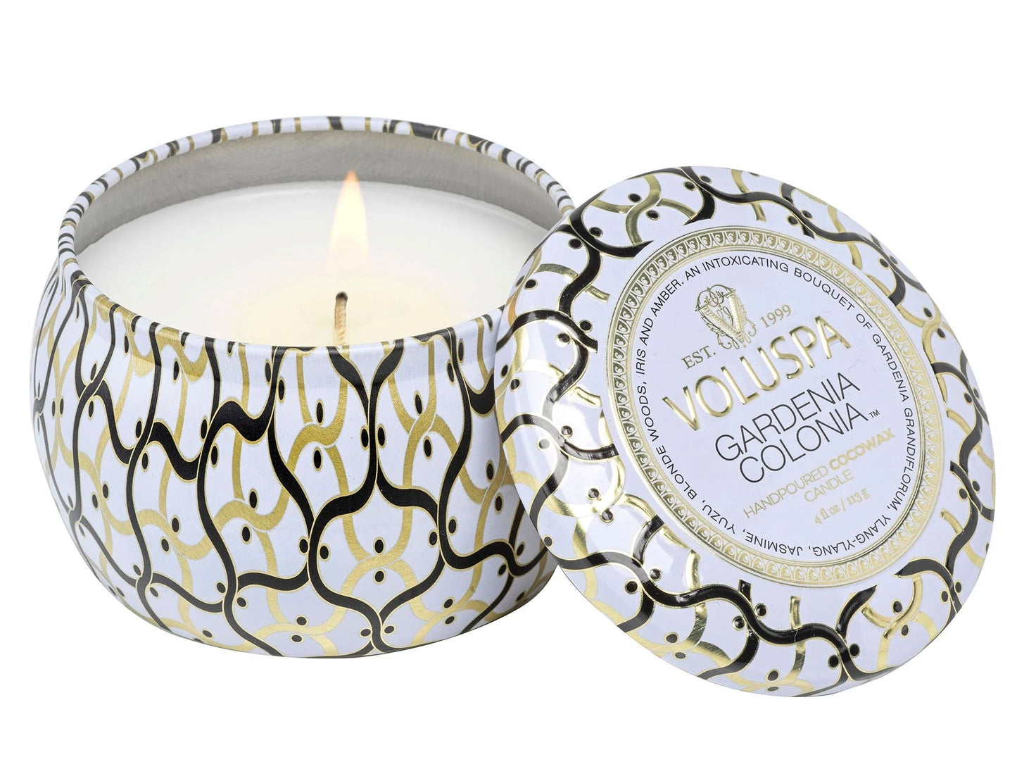 Voluspa Gardenia Colonia Mini Tin Candle