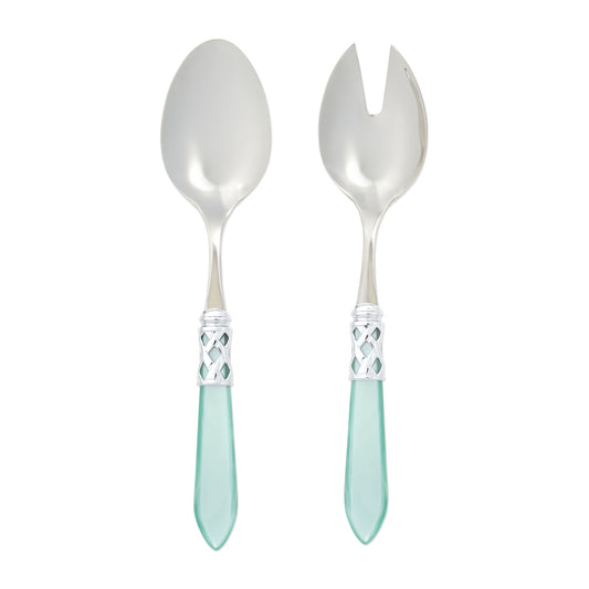 VIETRI Aladdin Brilliant Salad Server Set