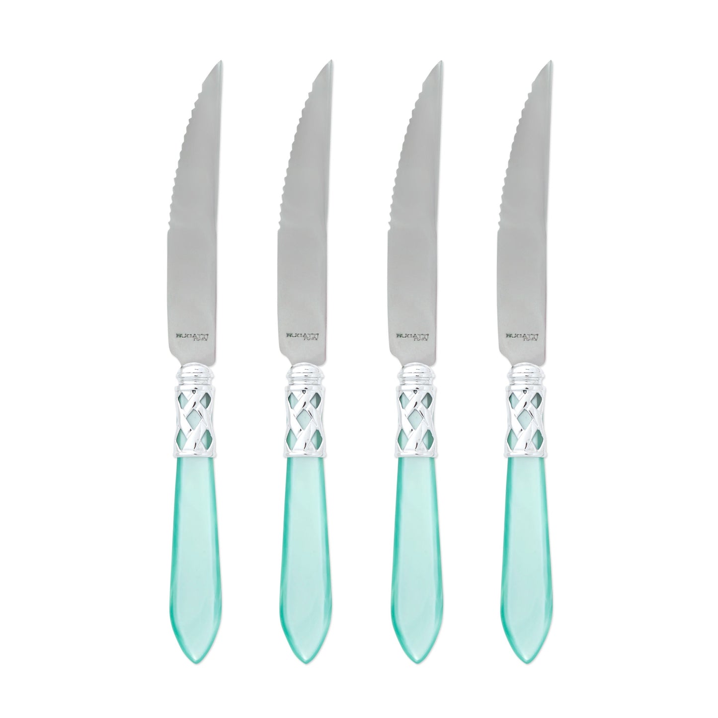 VIETRI Aladdin Brilliant Steak Knives - Set of 4