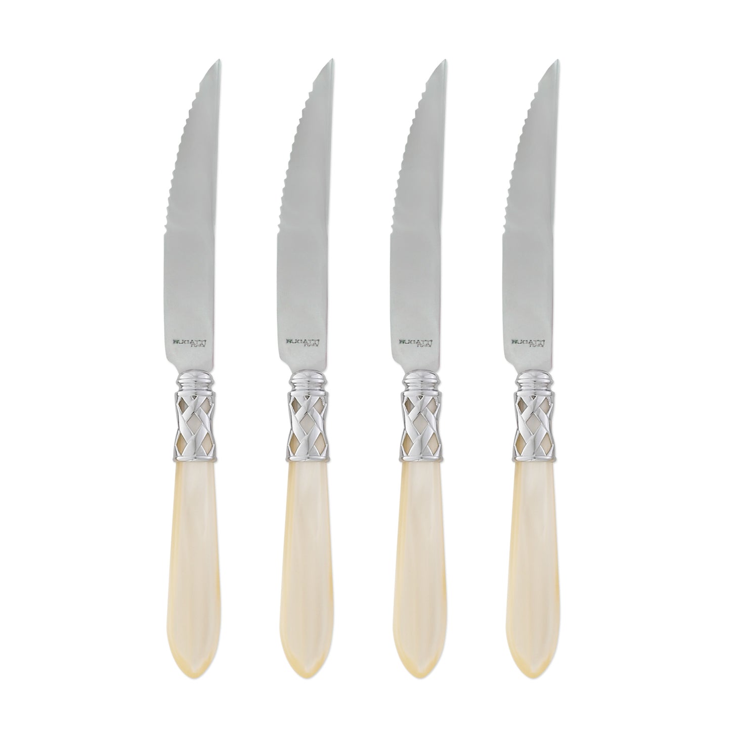 VIETRI Aladdin Brilliant Steak Knives - Set of 4