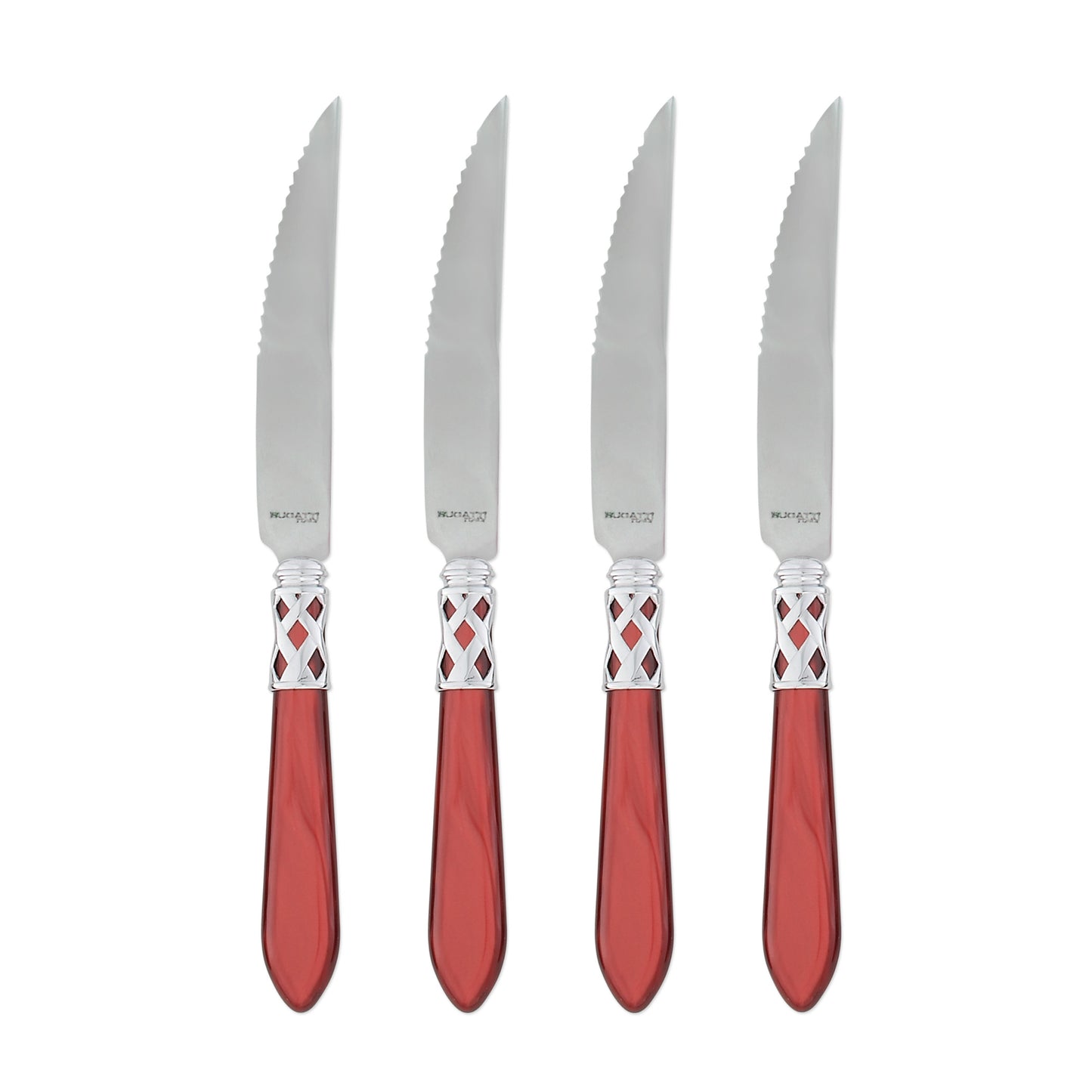 VIETRI Aladdin Brilliant Steak Knives - Set of 4