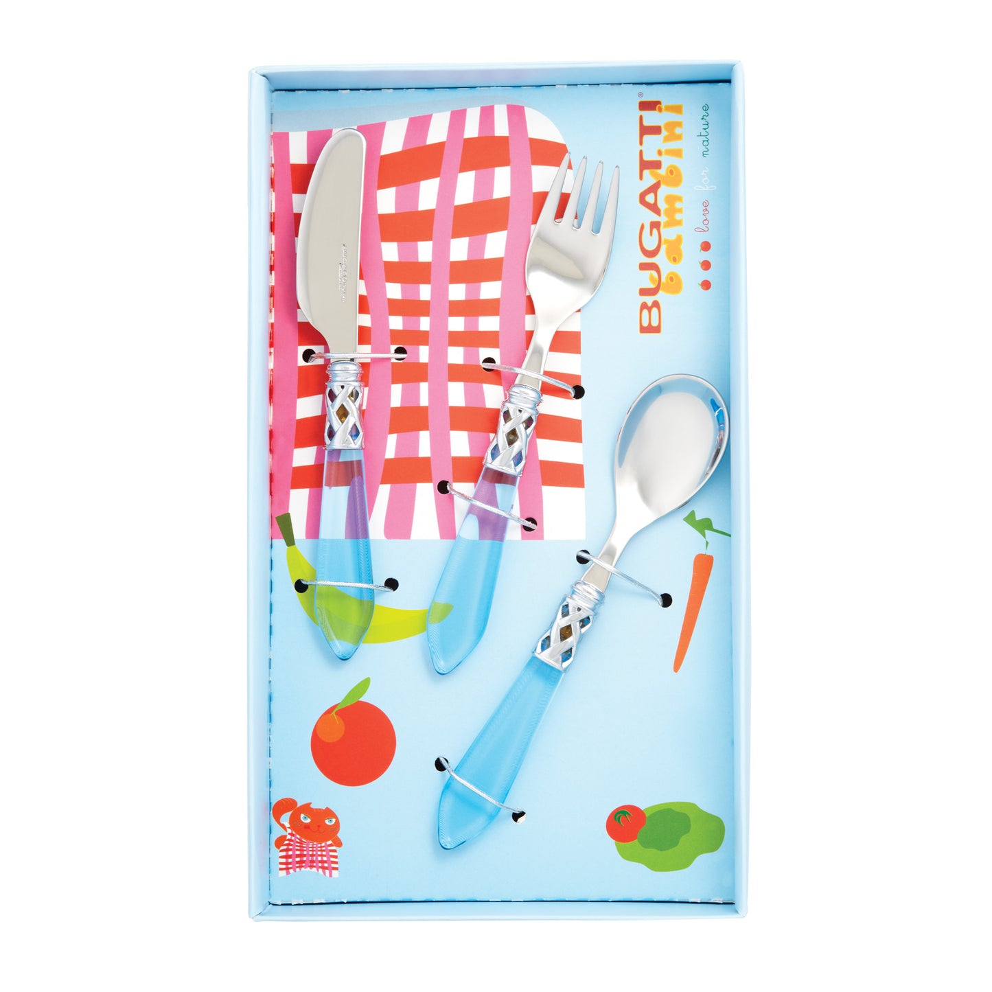 VIETRI Aladdin Brilliant Clear Three-Piece Children's Set