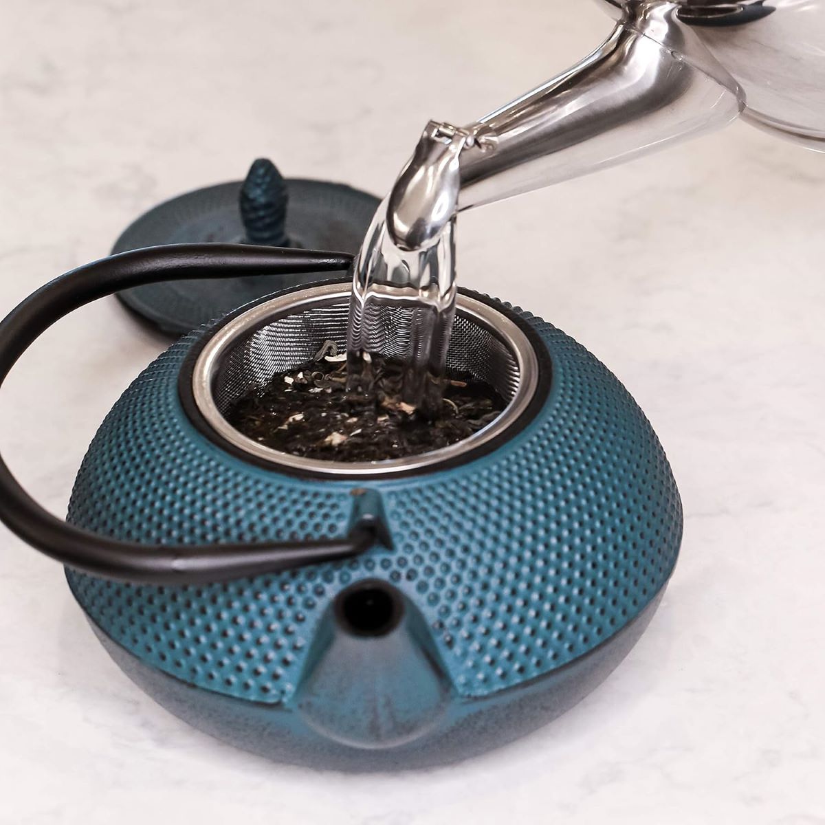 Frieling Arare Cast Iron Teapot with Trivet