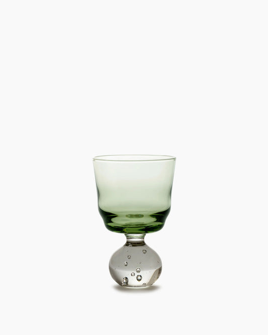 Serax Eternal Snow | Green Stem Glass Small