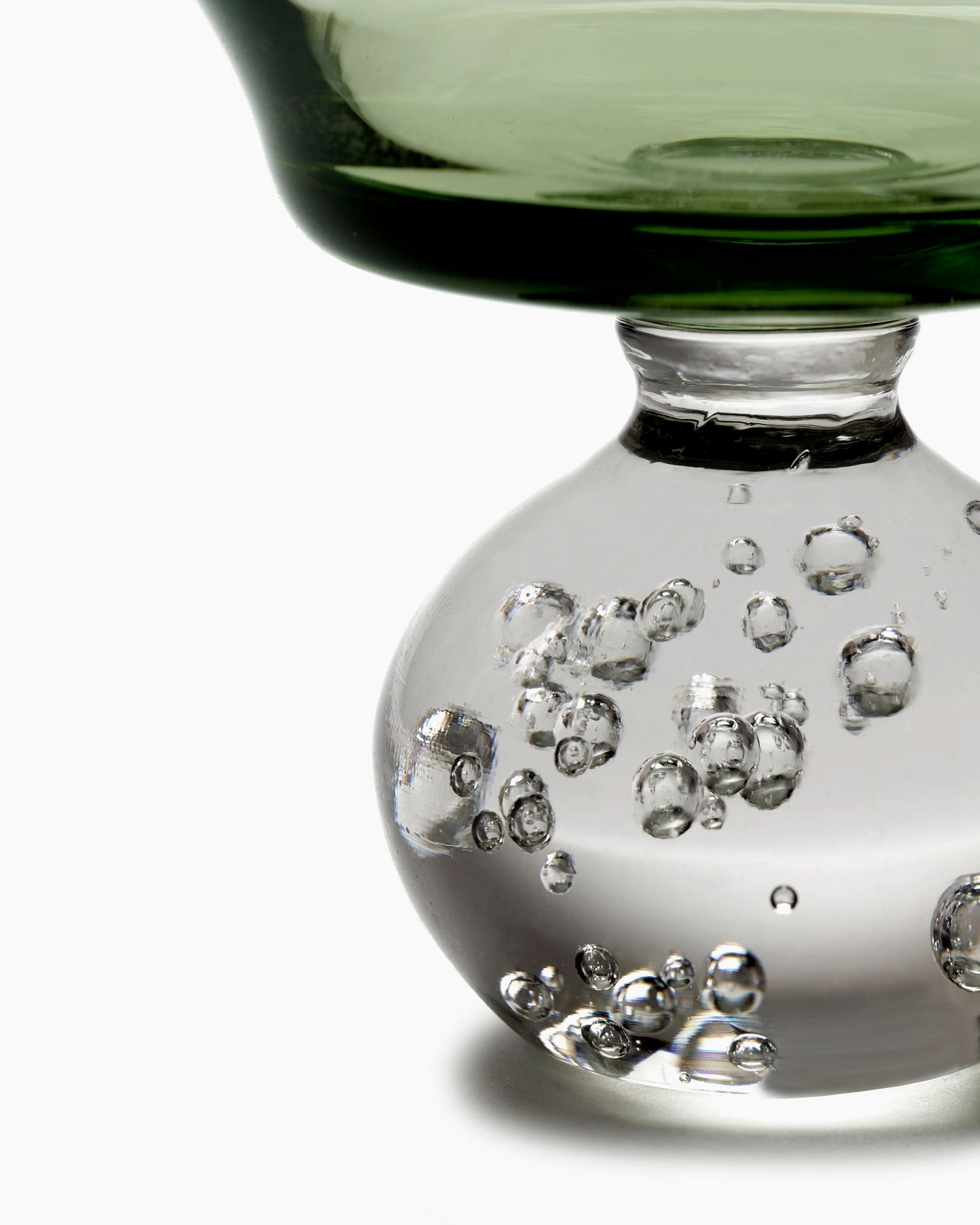 Serax Eternal Snow | Green Stem Glass Small