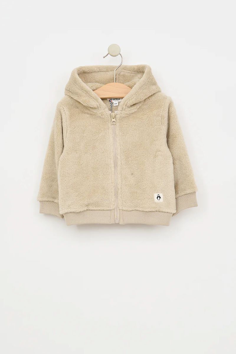 Batela Teddy Polar Hooded Jacket