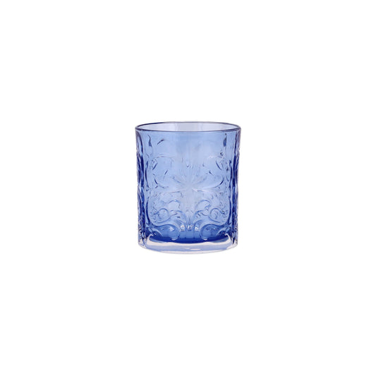 VIETRI Barocco Cobalt Double Old Fashioned
