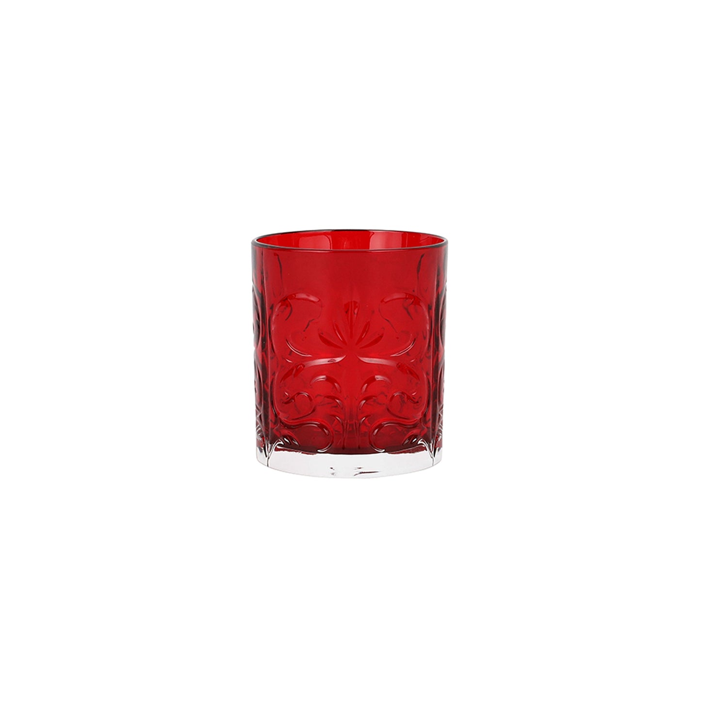 VIETRI Barocco Ruby Double Old Fashioned