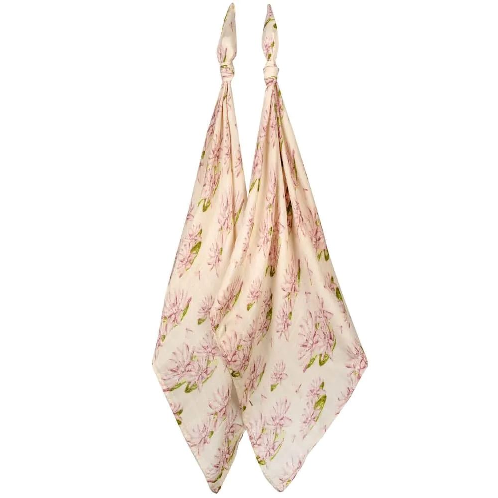 Milkbarn Bamboo Muslin Burp Cloths Set