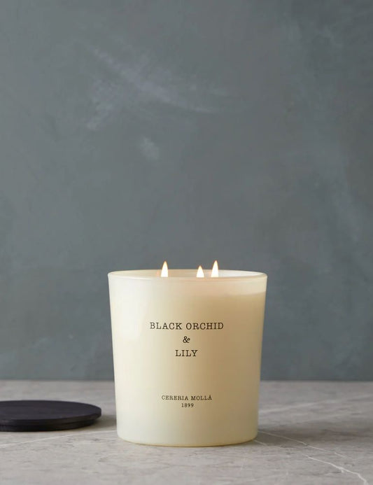 Cereria Molla Black Orchid & Lily Candle