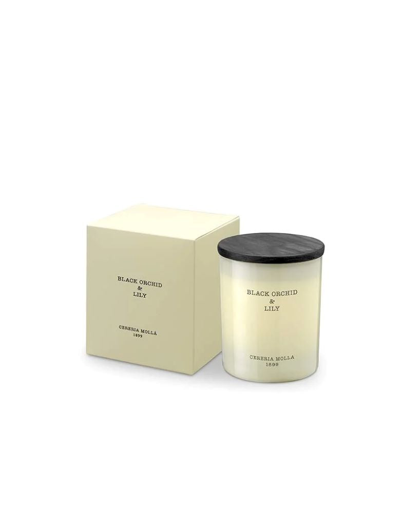 Cereria Molla Black Orchid & Lily Candle