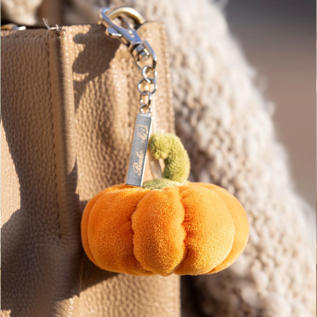 Pumpkin Key Ring