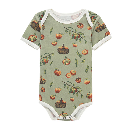 Milkbarn Apple Orchard Organic Cotton One Piece