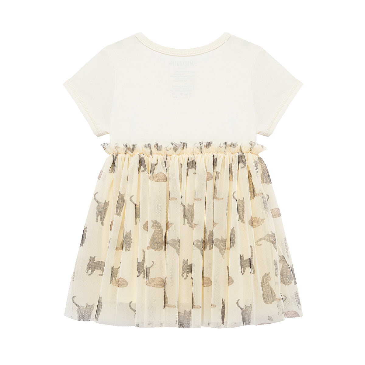 Milkbarn Cat Cotton Stretch Ballet Dress
