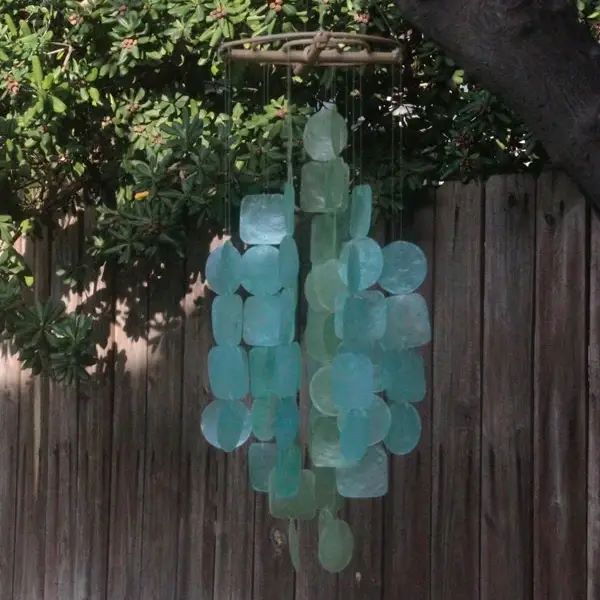 Medium Round Capiz Chime