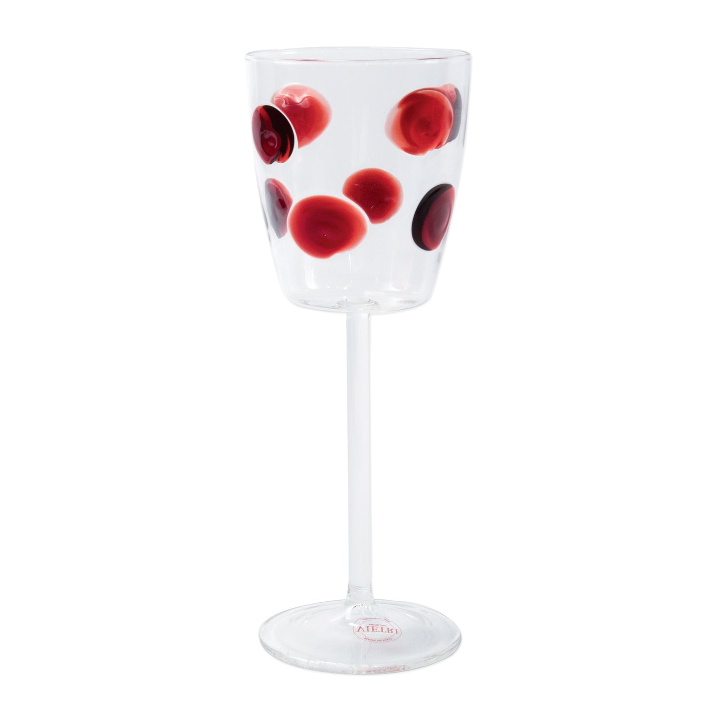 VIETRI Drop Red Wine Glass