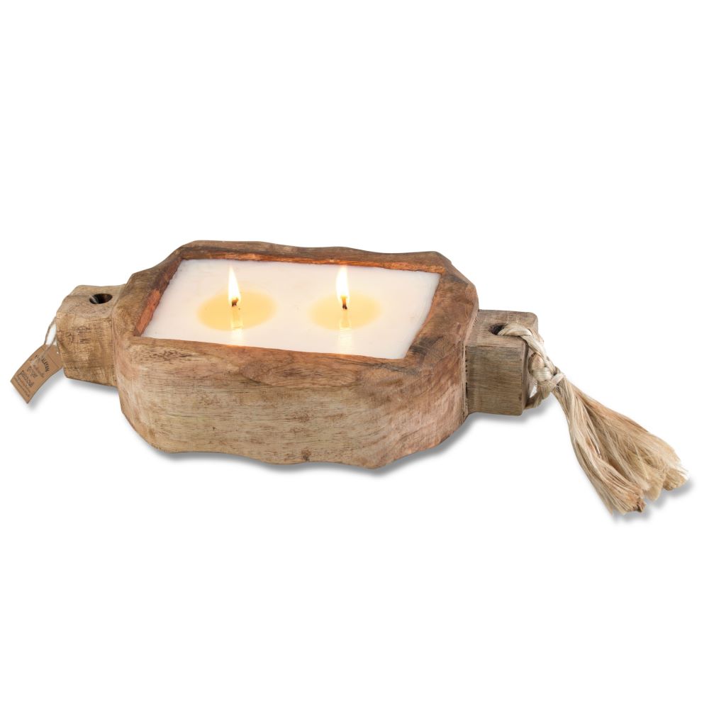 Himalayan Driftwood Candle Tray | Small