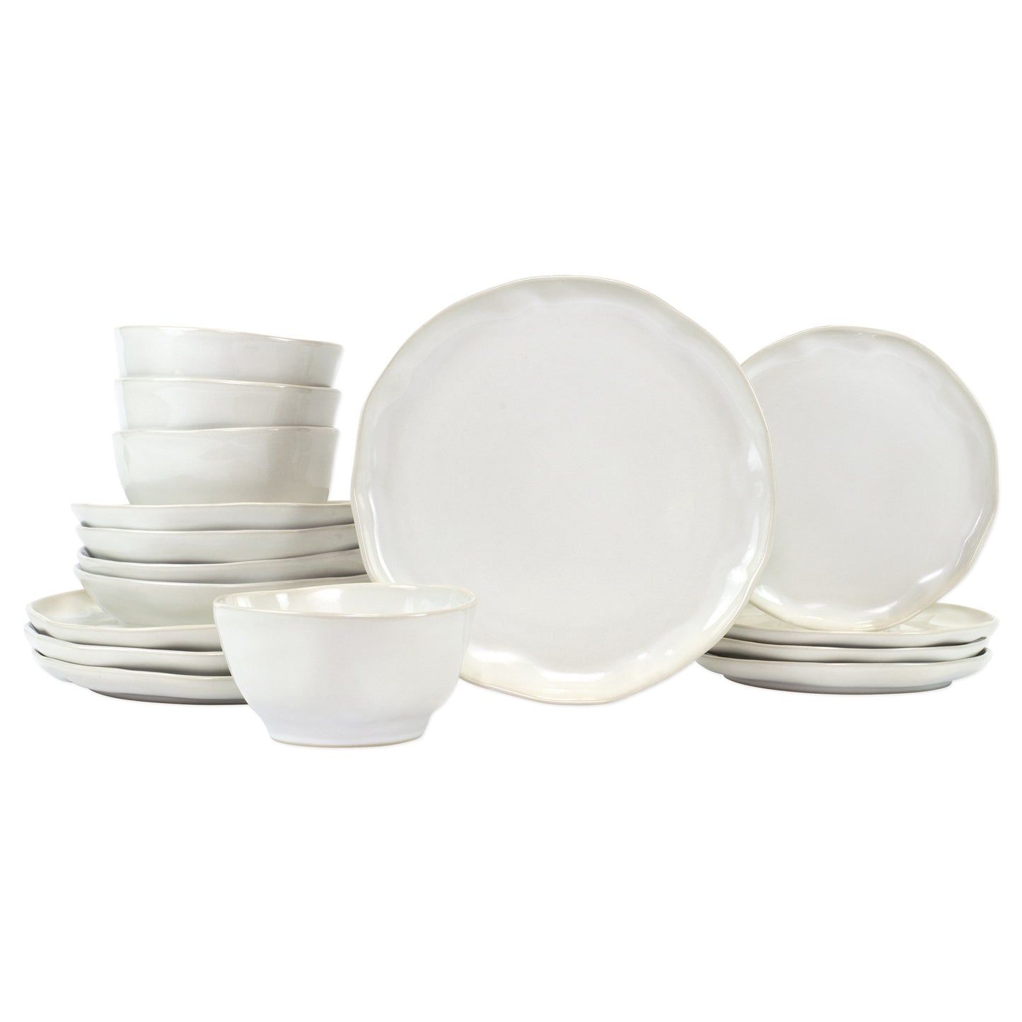 VIETRI Forma Cloud Sixteen-Piece Place Setting