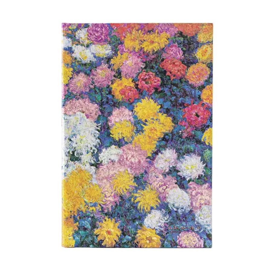 Monet’s Chrysanthemums Hardcover Journal