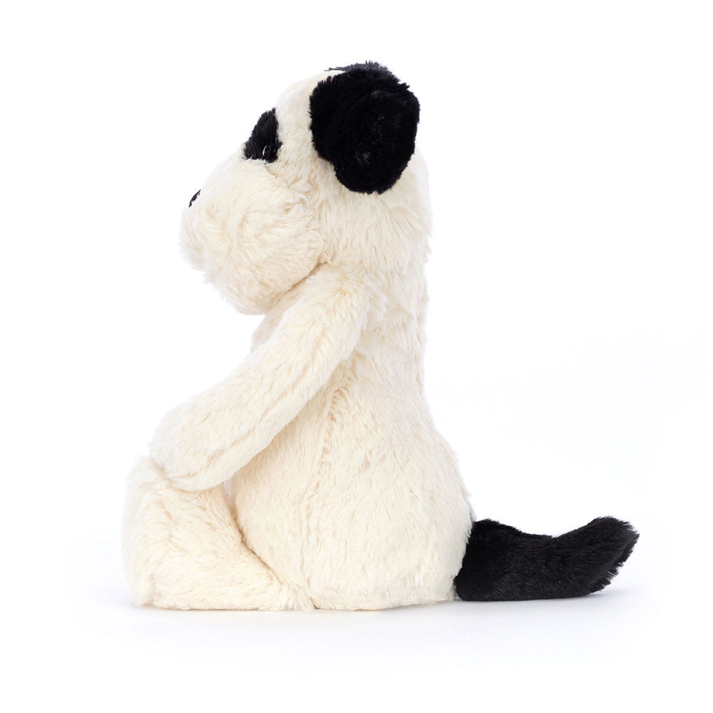 Jellycat Bashful Black and Cream Puppy