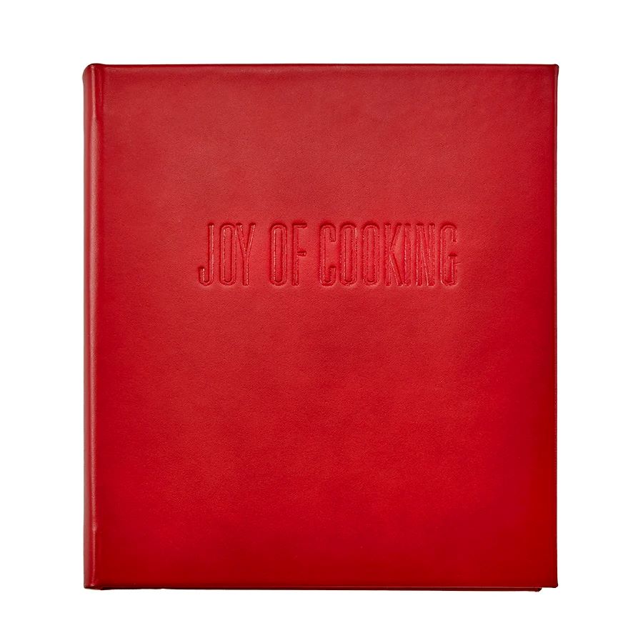 Joy of Cooking Red Vachetta Leather Bound Edition