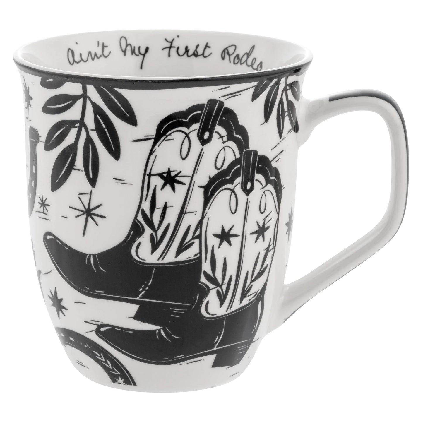 Black & White Boho Mug