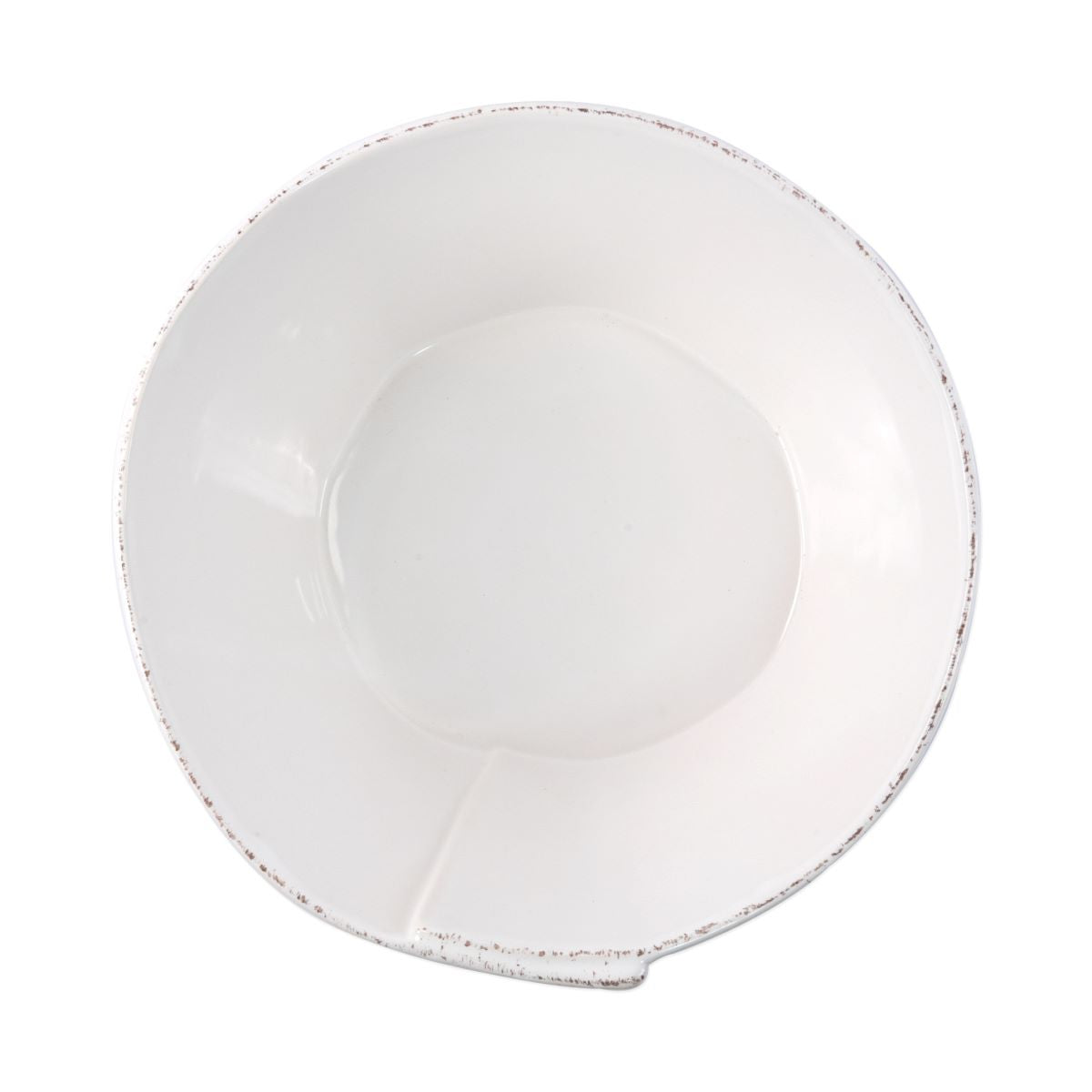 VIETRI Lastra Holiday Large Stacking Serving Bowl