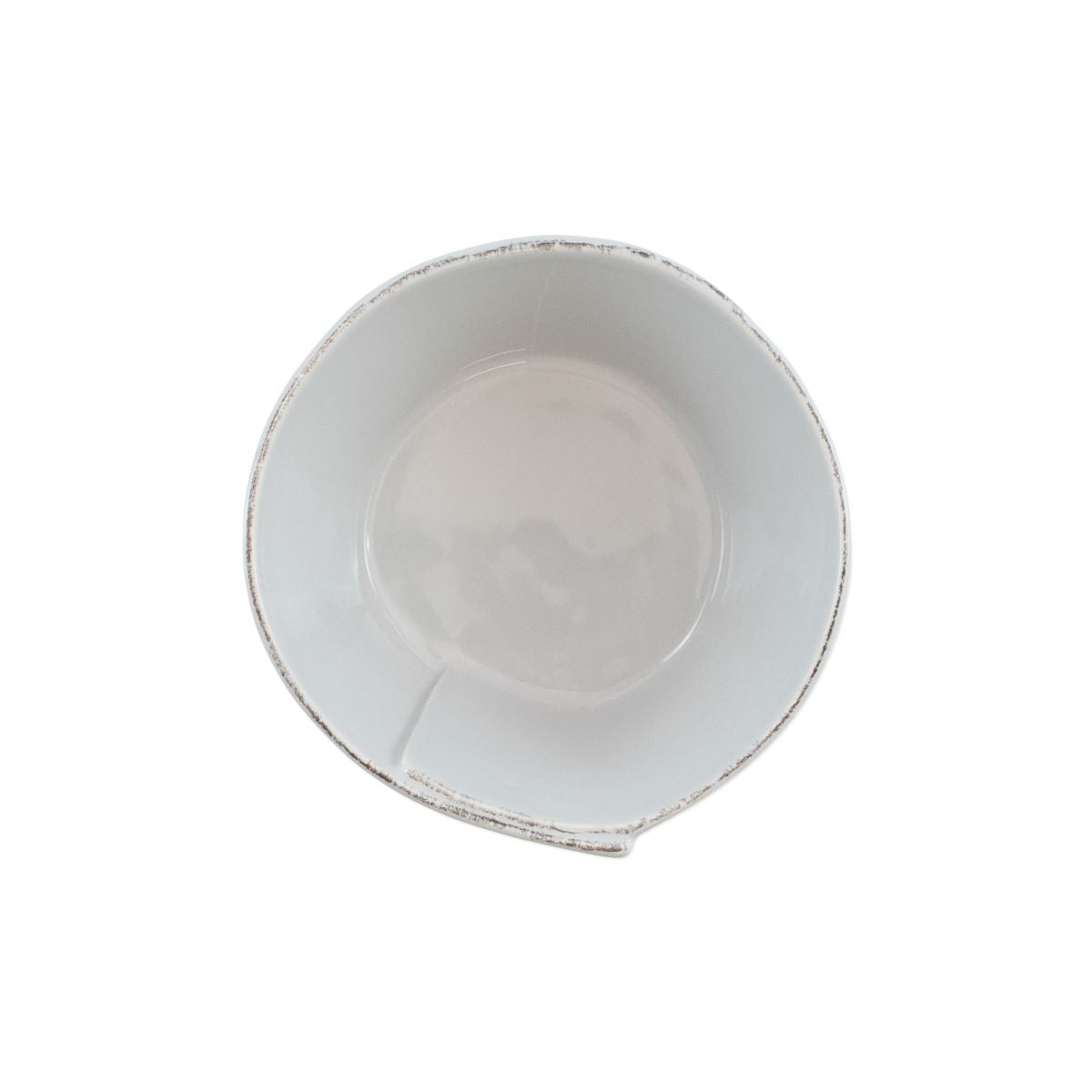 VIETRI Lastra White Stacking Cereal Bowl