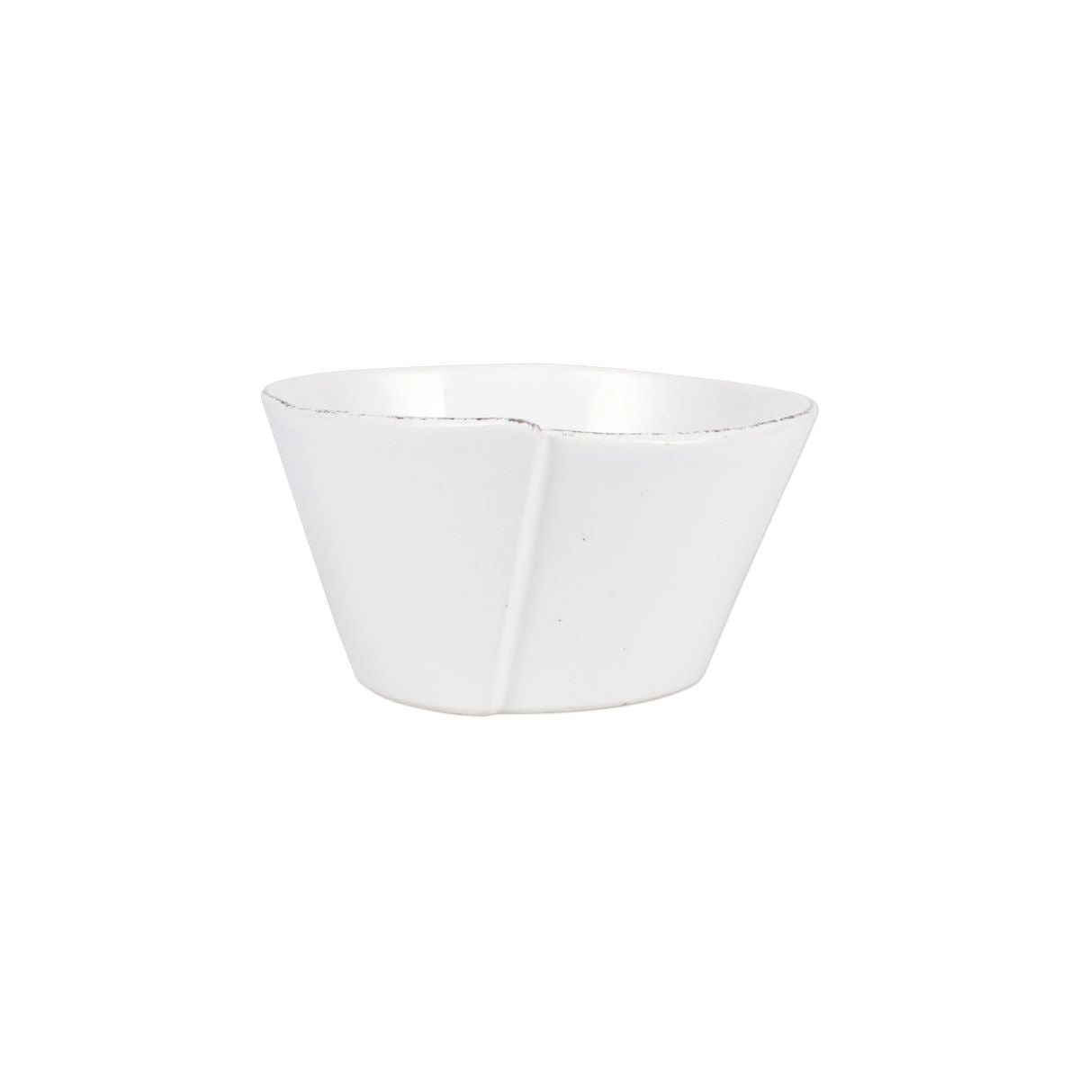 VIETRI Lastra White Stacking Berry Bowl