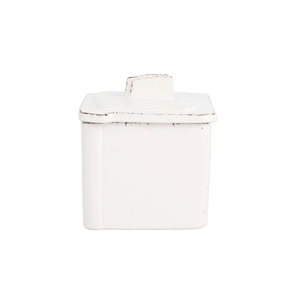 VIETRI Lastra White Salt Cellar