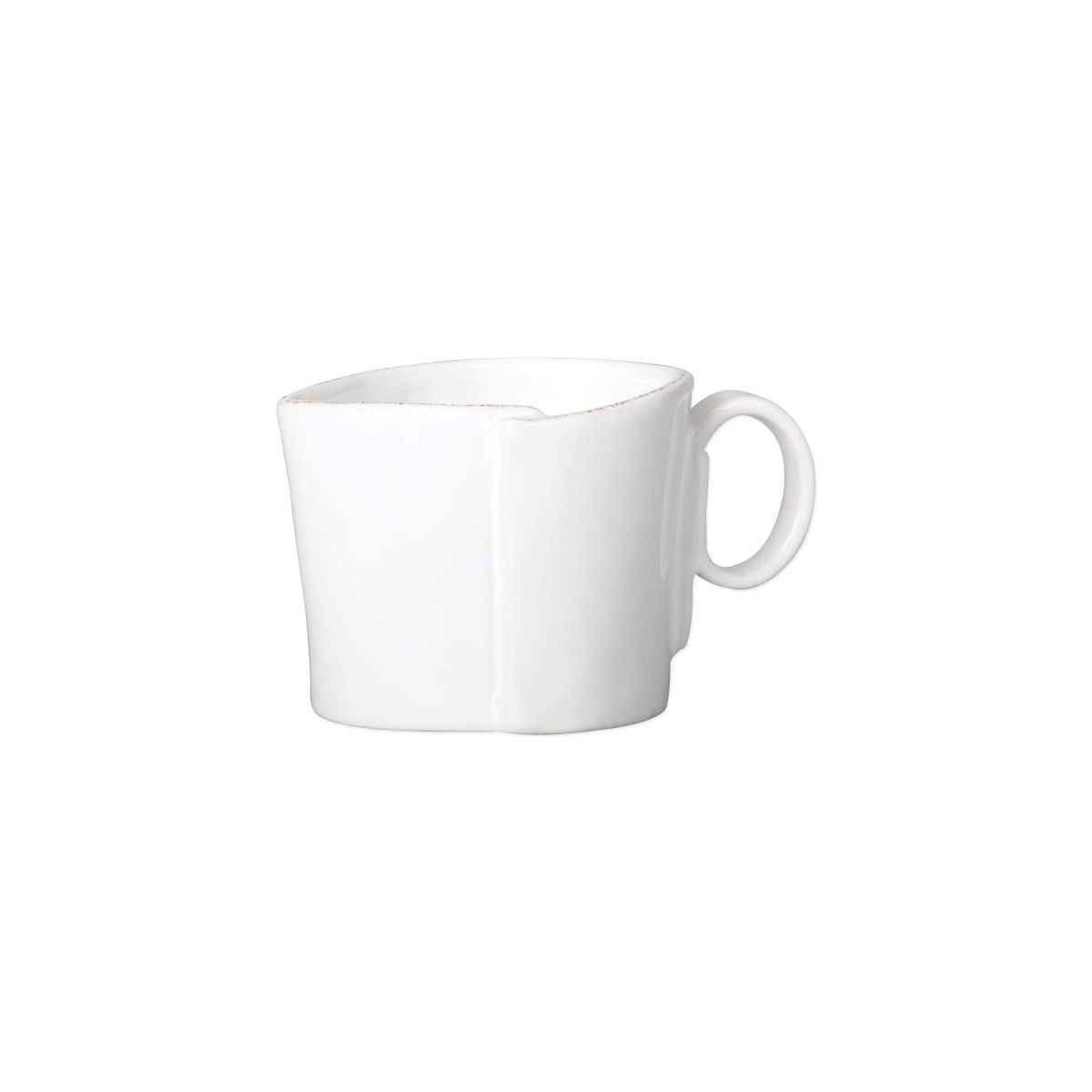 VIETRI Lastra White Creamer