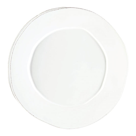 VIETRI Lastra White Round Platter