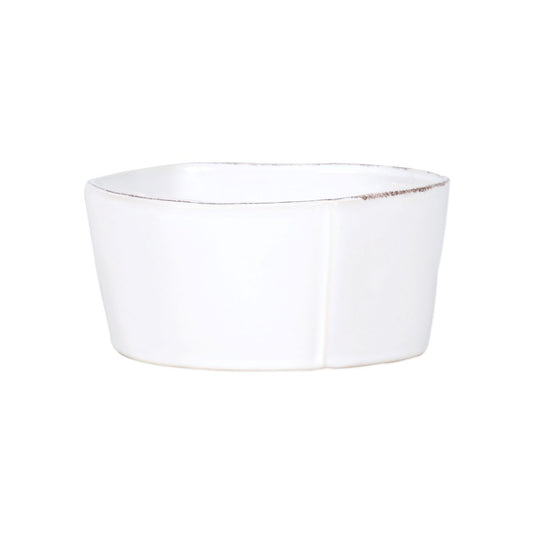 VIETRI Lastra White Medium Serving Bowl