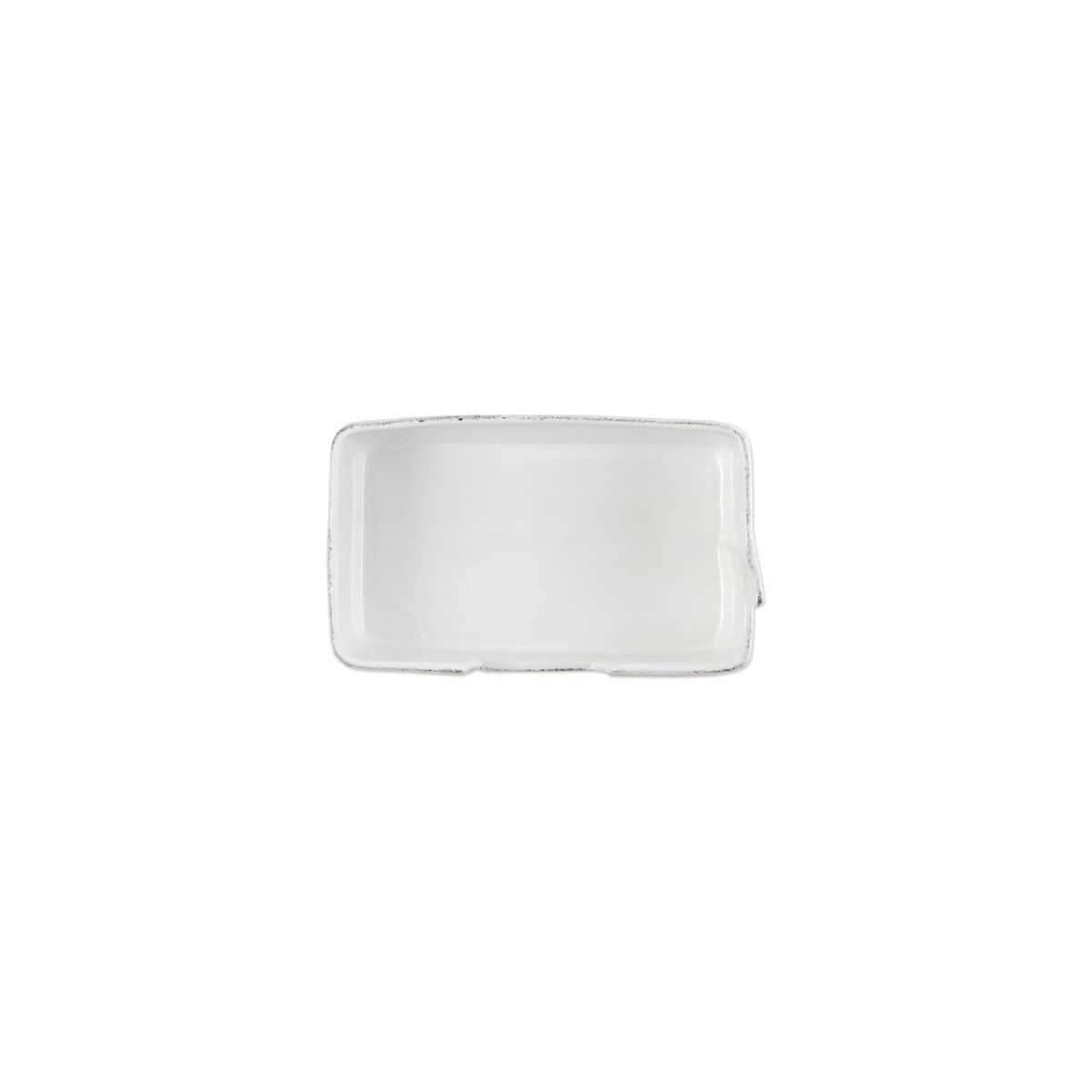VIETRI Lastra White Guest Towel Holder