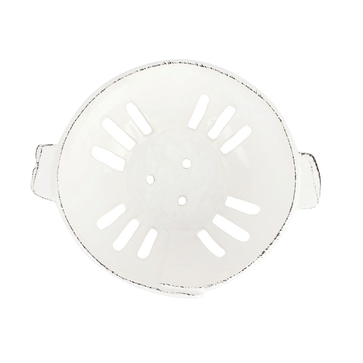 VIETRI Lastra White Colander