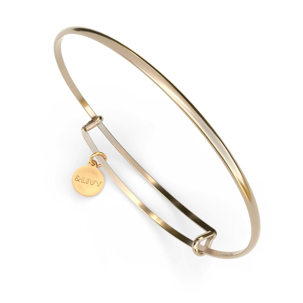 &Livy Metalystic Dome Bangle