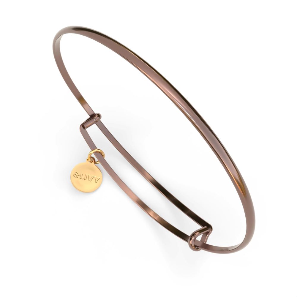 &Livy Metalystic Dome Bangle