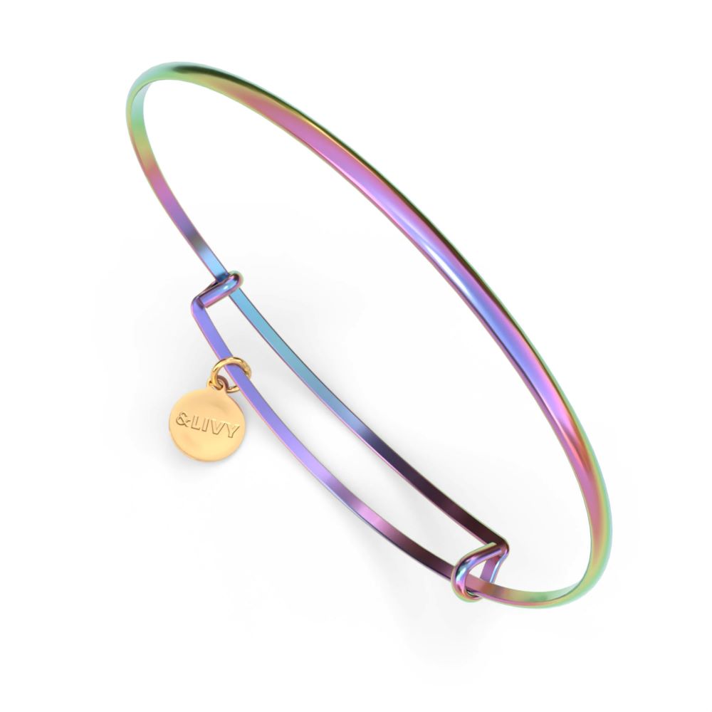 &Livy Metalystic Dome Bangle