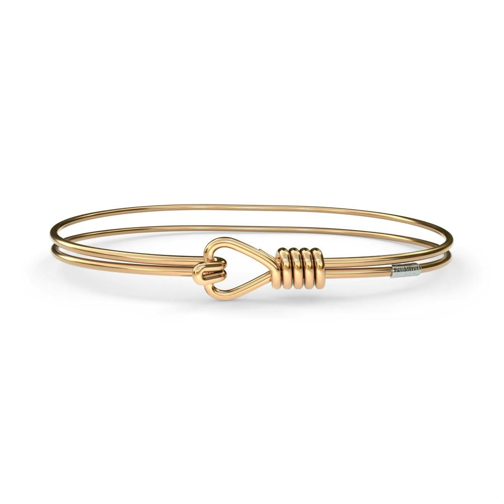 &Livy Metalystic Love Knot Bangle