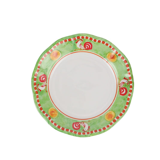 VIETRI Melamine Campagna Gallina Salad Plate