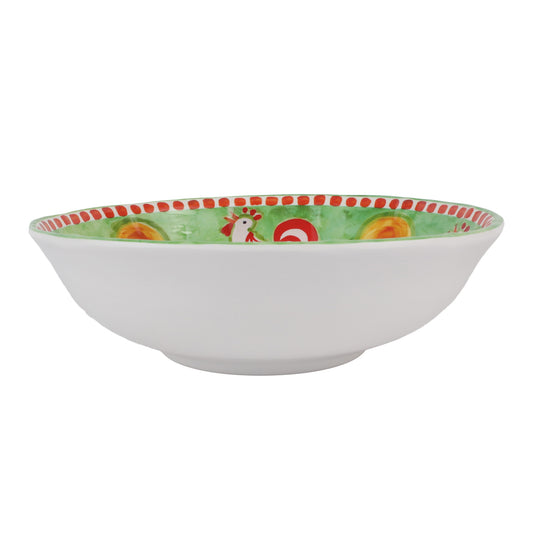 VIETRI Melamine Campagna Gallina Large Serving Bowl
