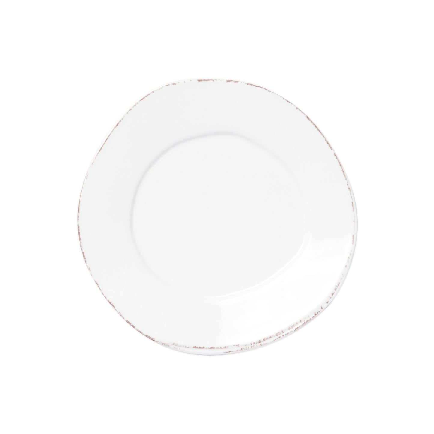 VIETRI Melamine Lastra White Salad Plate