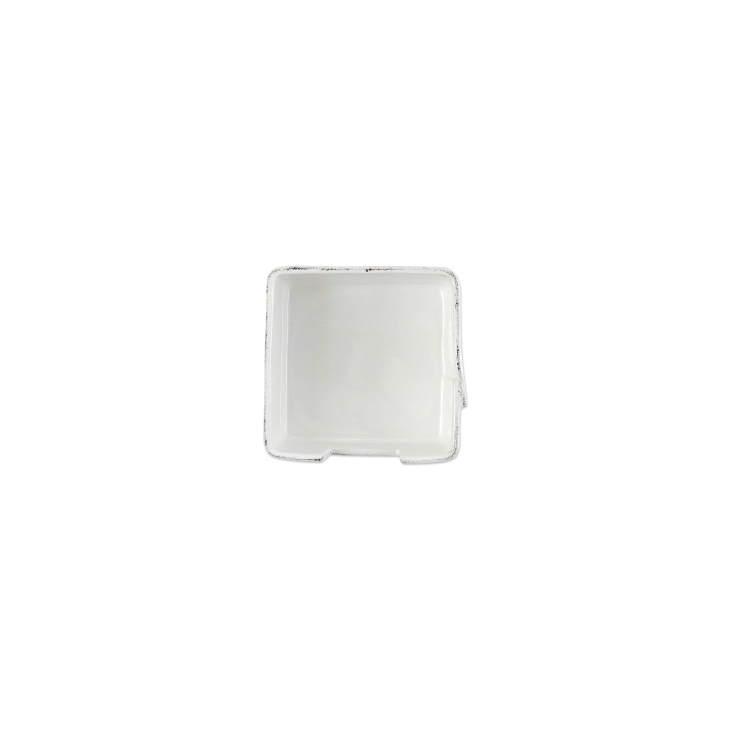 VIETRI Melamine Lastra White Cocktail Napkin Holder