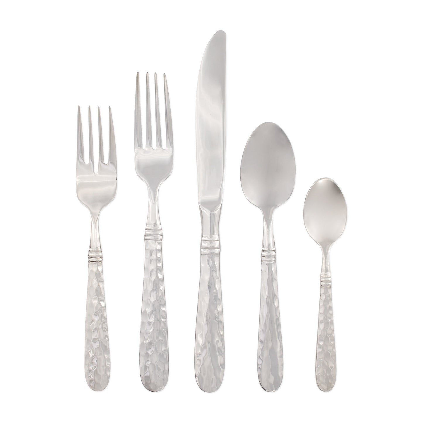 VIETRI Martellato Five-Piece Place Setting